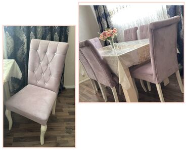 Ütüləmə lövhələri: Qonaq otağı üçün, İşlənmiş, Kvadrat masa, 6 stul