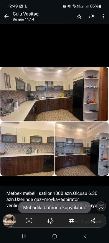 metbex mebeli gence: Metbex mebeli satilor 1000 azn.Olcusu 6.30 azn.Uzerinde