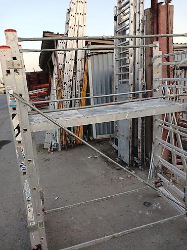 Nərdivanlar: Alüminium mobil iskələ sistemi - Material: yüngül və möhkəm alüminium — 8