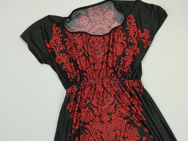 sukienki damskie czerwona krata: Sukienka, S, stan - Dobry