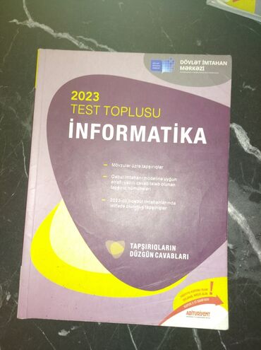 informatika test toplusu 2023 pdf: Informatika toplu yeni kimidir içi yazılmayıb