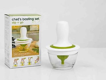 drip: Набор для нанесения маринада и соусов и масел Chef’s Basting Set “Dip — 1