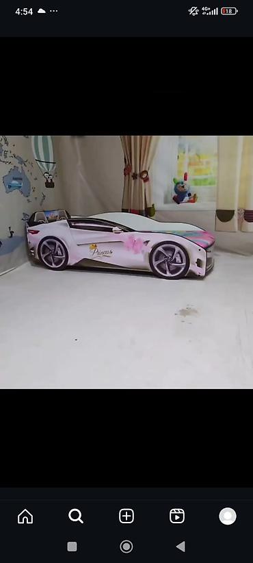 Кровати-машинки: Кровать-машинка, Новый, ЛДСП — 23