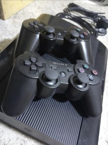 кредит телевизор в рассрочку: Playstation 3 super slim 1000 gb ( прошитая, Hen 4.92). Отличное