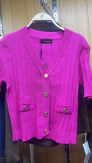 Кофты, свитеры: Кофта, V-образный вырез, Осень-весна, Все размеры — 8