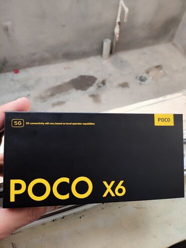 poco x6 pro qiyməti: Poco X6 Pro 5G, 256 GB, rəng - Ağ, Zəmanət, Sənədlərlə