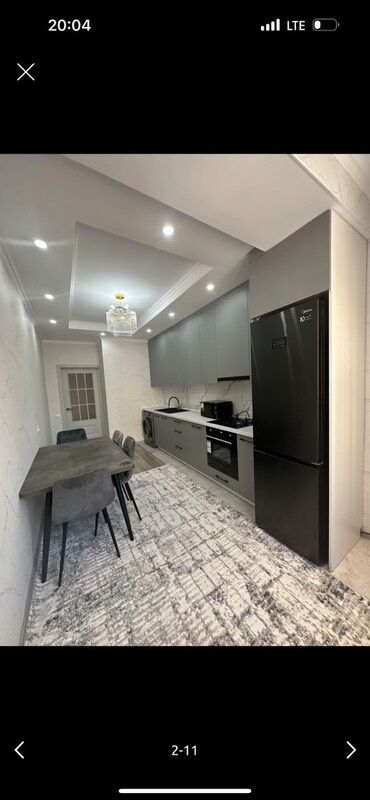 продаю дом в городе бишкек: 1 комната, 48 м², Элитка, 3 этаж, Дизайнерский ремонт