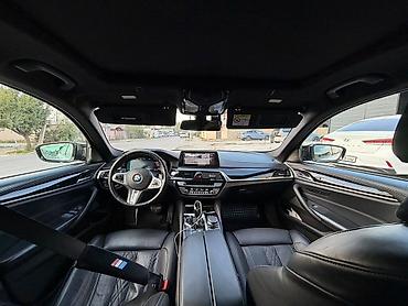 Обвес: BMW 5 Series (G30) в обвесе M Performance - Кузов: седан, белый цвет — 8