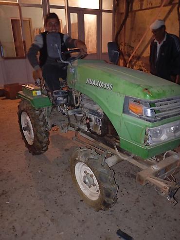 cherry masin: HUAXIA 150 mini traktor - Model: HUAXIA 150 - Rəng: Yaşıl - Güc — 1