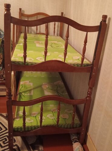детская кровать: Б/у, Для девочки и мальчика, Без выдвижных ящиков, Азербайджан