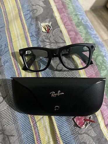 reyban очки: Очки Ray-Ban Wayfarer с футляром - Классическая прямоугольная оправа — 1