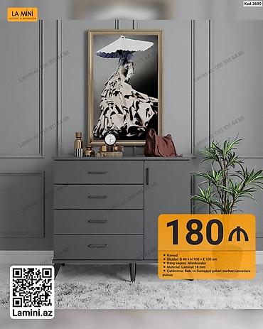 Komodlar: LA MINI komod - Model kodu: 3690 - Ölçülər: Dərinlik 40 sm × — 1