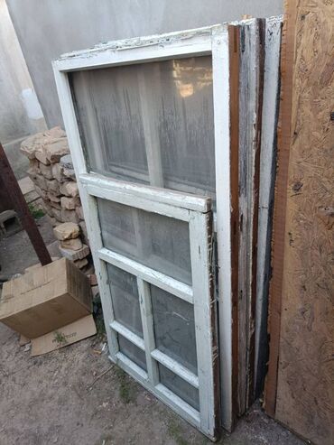 разное советское: Окна советские, рама + стекло