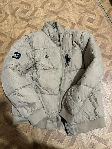 ralph loren: Мужская куртка, XL, Polo Ralph Lauren, Б/у, цвет - Бежевый, Платная доставка — 1