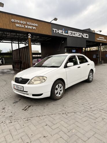 полик на камри: Toyota Corolla: 2002 г., 1.5 л, Автоматтык, Бензин, Седан