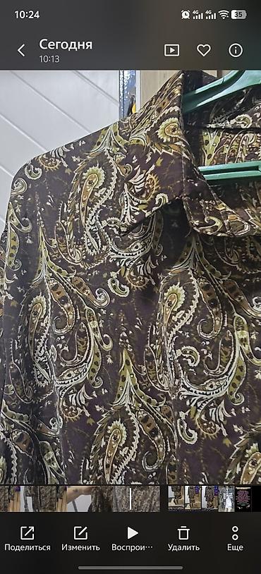 Повседневные платья: Лёгкая туника-платье в рубашечном стиле с запахом и длинным поясом. С — 12