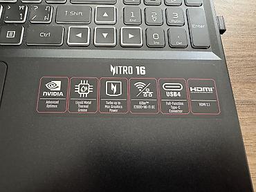 Acer: İşlənmiş Acer Nitro, 16 ", AMD Ryzen 9, 1 TB — 6