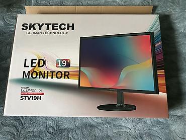 kompüter manitoru: SKYTECH STV19H LED Monitor – 19" - Ekran ölçüsü: 19" - Tip: LED — 1
