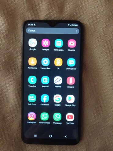 Samsung: Samsung Galaxy A10s, rəng - Qara, İki sim kartlı