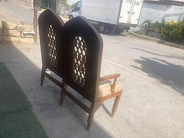 istolar: Qonaq otağı üçün, İşlənmiş, Qatlanmayan, rəng - Boz Stul — 3