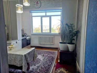 рядом с аламединским рынком: 1 бөлмө, 40 кв. м, 106-серия, 7 кабат, Евроремонт