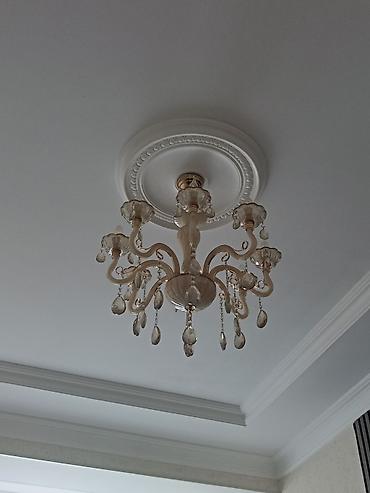 led çılçıraqlar: Çılçıraq, 8 lampa, Şüşə — 1