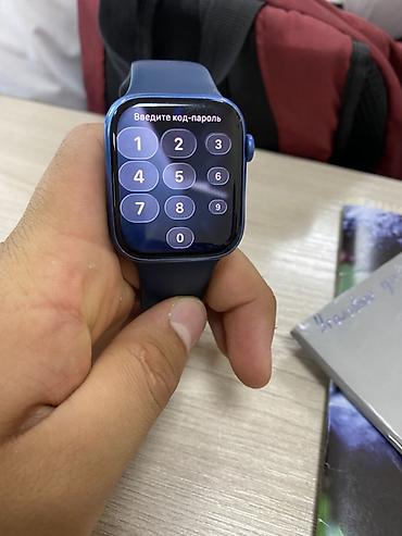 apl: АКБ 83% Смарт‑часы Apple Watch (алюминий, цвет Blue) с синим — 3
