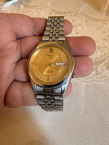 Aksesuarlar: Seiko 5 saatı. Tam original və problemsizdir. Türkiyədən auksiondan — 1