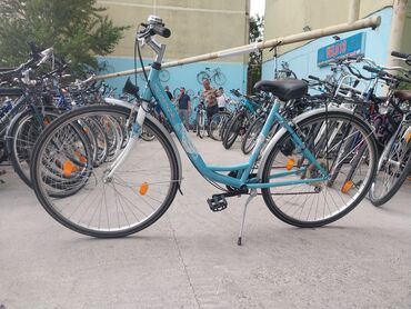 Şəhər velosipedləri: İşlənmiş Şəhər velosipedi 28", sürətlərin sayı: 21, Rayonlara çatdırılma, Ödənişli çatdırılma, Pulsuz çatdırılma — 3