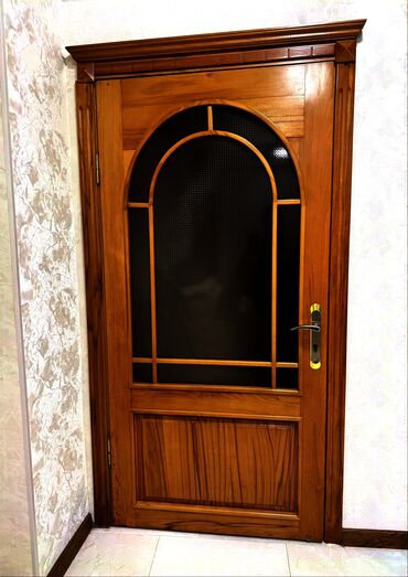 Пиломатериалы: Taxta interyer qapısı - Material: keyfiyyətli massiv ağac (təbii ağac