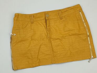 spódnice mini panterka: Skirt, L (EU 40), condition - Very good