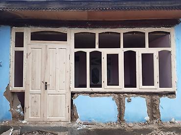 Двери для подъездов: Деревянные межкомнатные/входные двери с верхним световым фрамугом — 44