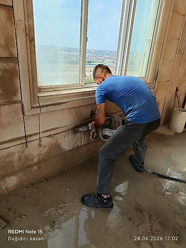 Beton işləri: Beton kəsmə xidməti - Divar, döşəmə və tavanlarda dəqiq və səliqəli — 11