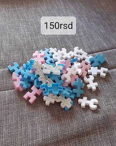 patike 95: Konstruktorske plastične kocke/puzle za slaganje - Set međusobno — 1