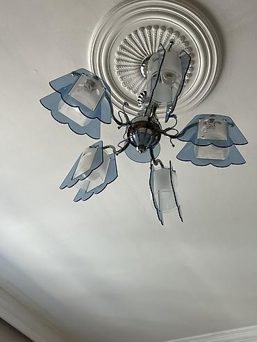 ortuk: Çılçıraq, 6 lampa, Metal — 3