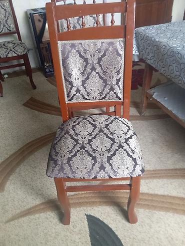 bar oturacaqlar: Qonaq otağı üçün, İşlənmiş, Qatlanmayan, Stul — 1