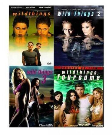 knjige za 7 razred: Wild things - kolekcija [4 filma, sa prevodom] Sva 4 filma, sa