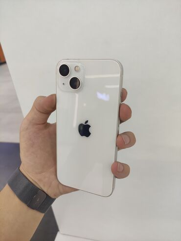 13 про чехол: IPhone 13, Б/у, 128 ГБ, White Titanium, Чехол