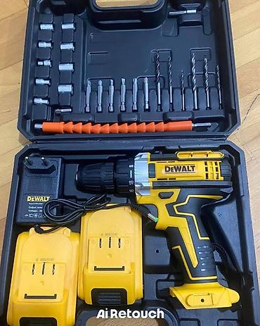 DEWALT akkumulyatorlu zərbəli/qazma vintaçan dəsti Xüsusiyyətlər: - lalafo.az -da DEWALT akkumulyatorlu zərbəli/qazma vintaçan dəsti Xüsusiyyətlər: -