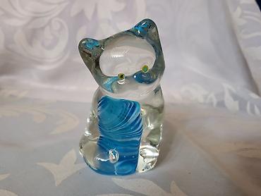 starinska: Murano figura macke rucni rax iz 70ih godina. Murano figura — 4