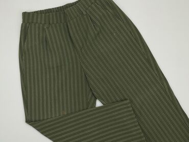 spódnice w panterkę stradivarius: Material trousers, Stradivarius, S (EU 36), condition - Very good