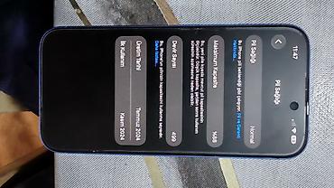 apple 16pro: IPhone 16, 128 GB, Göy, Barmaq izi, Face ID, Sənədlərlə — 2