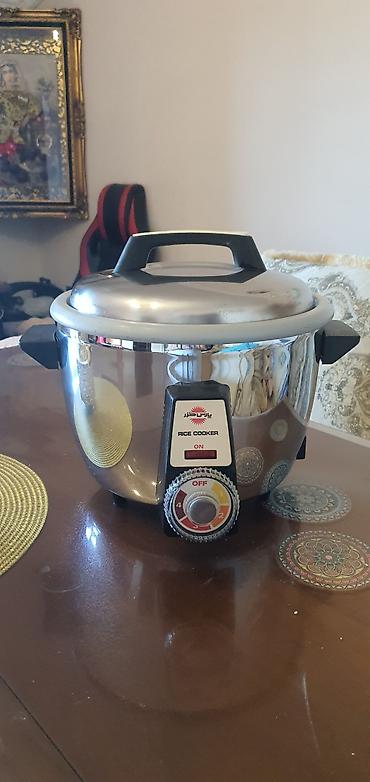 Elektrikli düyübişirən (Rice Cooker) şah plov pişirən - Paslanmayan