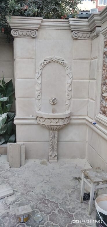 Fəvvarələr: QIYMET RAZILASMA YOLUYLA. Məhsul: Həyət və bağ üçün dekorativ daş — 9