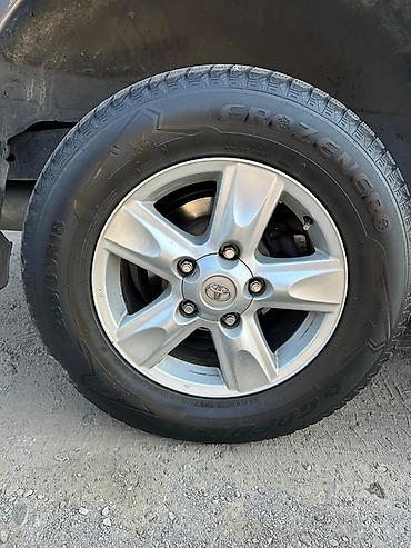 диски на 4runner 215: Литые диски Toyota + зимние шины Goform FroZener - Комплект колес на — 2