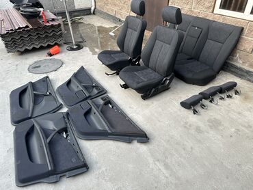 сиденье спринтер: Комплект сидений, Велюр, Mercedes-Benz Б/у, Оригинал, Германия