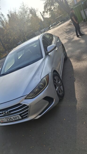 куплю машину в рассрочку бишкек: Hyundai Elantra: 2018 г., 1.6 л, Автомат, Бензин, Седан