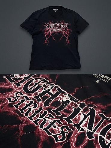футболка марвел: Футболка oversize terranova - Цвет: черный - Крой: свободный — 2