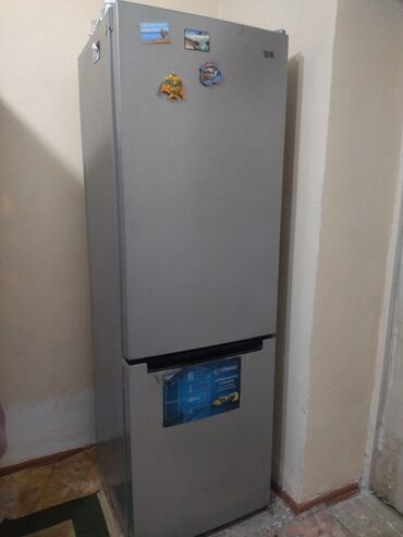 холодильник агрегат: Холодильник Indesit, Б/у, Side-By-Side (двухдверный)