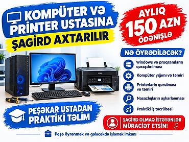 Kompüter kursu: Kompüter təmiri, Əyani lalafo.az -da Kompüter kursu: Kompüter təmiri, Əyani